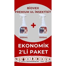 Biovex Premium UL İnsektisit Haşere İlacı 1L+1L Biovex Premium UL İnsektisit Haşere İlacı 1L+1L