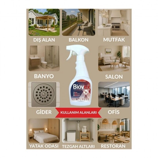 Biovex Premium UL İnsektisit Haşere İlacı 5L+0,5L