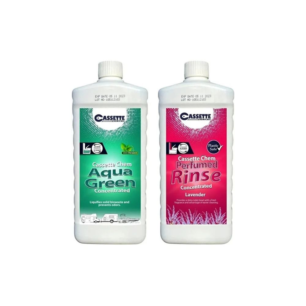 Cassette Chemıcals Karavan Tekne Tuvalet Kimyasalı Atık Parçalayıcı Koku Giderici 2li