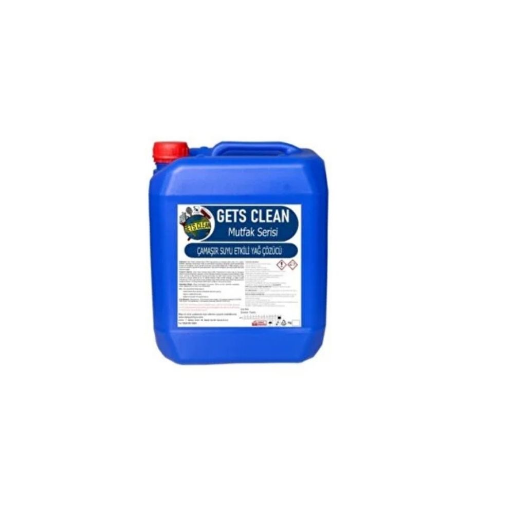 Gets Clean Çamaşır Suyu Etkili Yağ Çözücü 5 kg