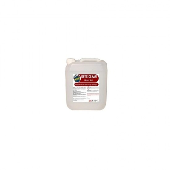 Gets Clean Antistatik Cam Ve Parlak Yüzey Temizleyici 5 kg