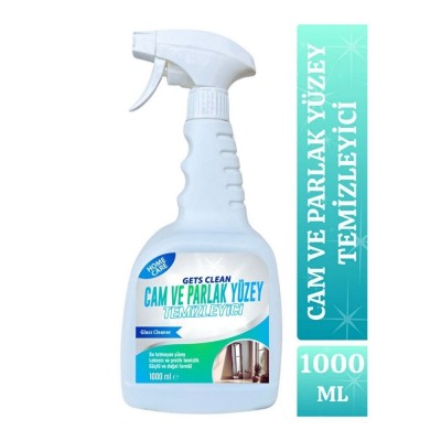Gets Clean Cam ve Parlak Yüzey Temizleyici Su ve Leke Önleyici