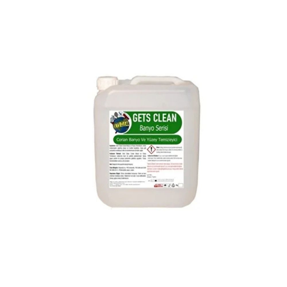 Gets Clean Deney Kimya Corıan Banyo ve Yüzey Temizleyici 5 kg