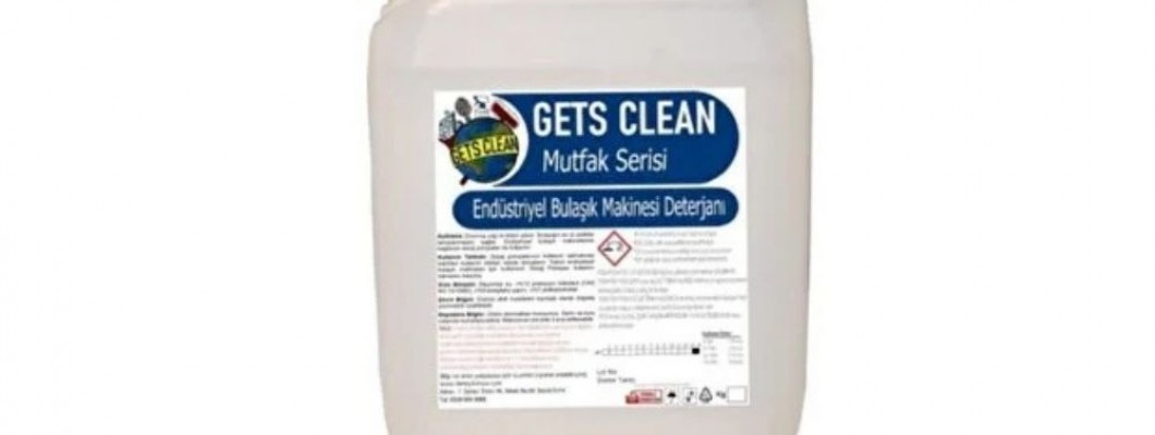 Gets Clean Endüstriyel Bulaşık Makinesi Ürünleri: Deterjan, Parlatıcı, Kireç