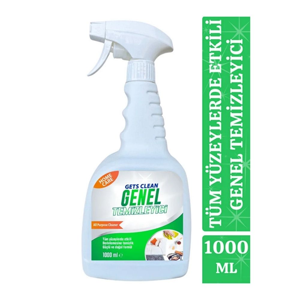 Gets Clean Genel Temizleyici Çok Amaçlı Leke Çıkarıcı Yağ Çözücü