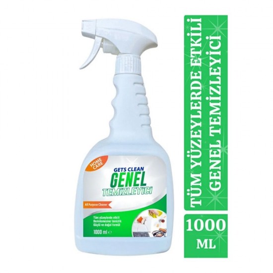 Gets Clean Genel Temizleyici Çok Amaçlı Leke Çıkarıcı Yağ Çözücü Gets Clean Genel Temizleyici Çok Amaçlı Leke Çıkarıcı Yağ Çözücü