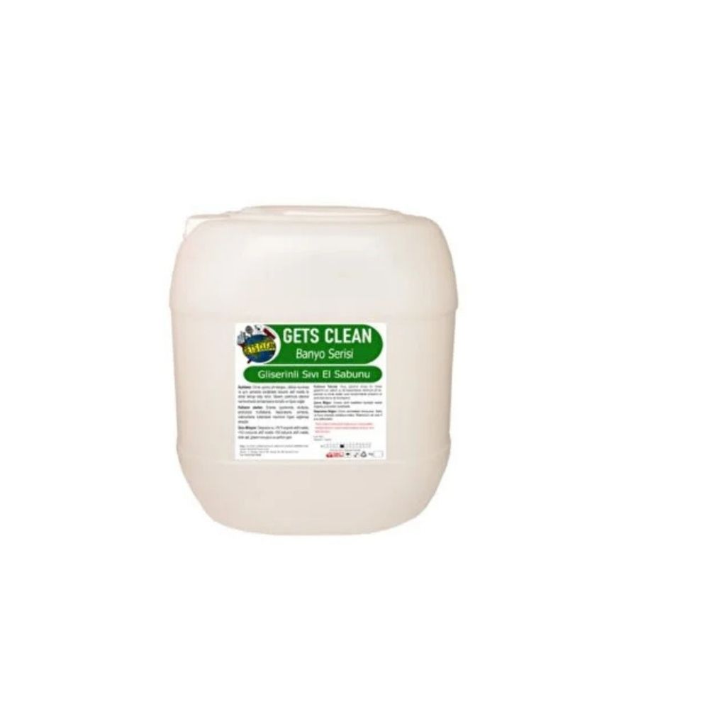 Gets Clean Gliserinli El Sıvı Sabunu 20 kg