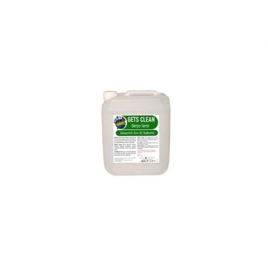 Gets Clean Gliserinli El Sıvı Sabunu 5 kg