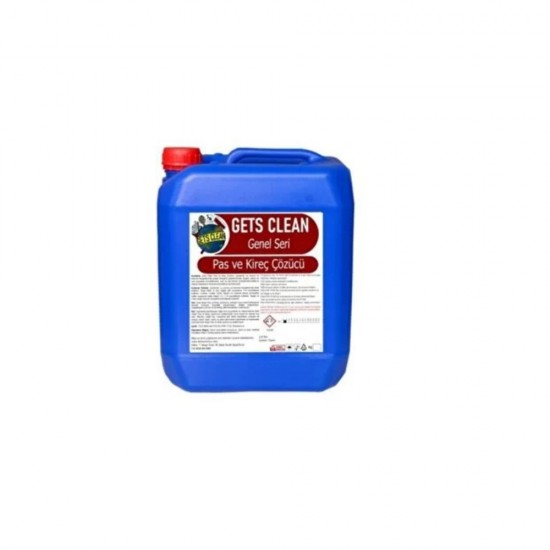 Gets Clean Pas Ve Kireç Çözücü 5 kg