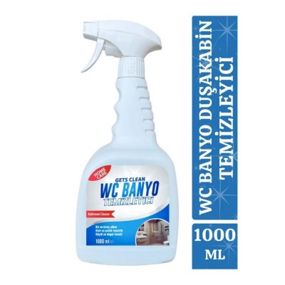 Gets Clean Tuvalet Banyo Duşakabin Kir ve Kireç Çözücü Banyo Temizleyici