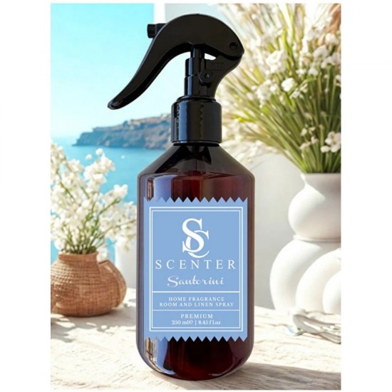 Scenter Santorini Oda ve Çamaşır Spreyi Oda Kokusu 250 ml Scenter Santorini Oda ve Çamaşır Spreyi Oda Kokusu 250 ml