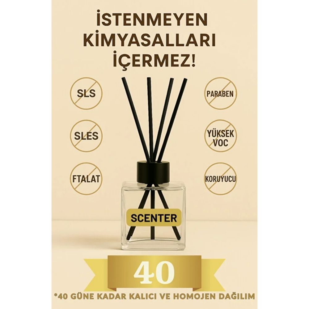 Scenter Bebek Pudrası Çubuklu Oda Kokusu