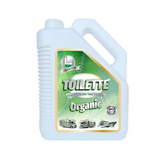 Toilette Kasetli ve Portatif Tuvalet Atık Parçalayıcı Karavan Kimyasalı Organik 3L